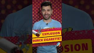 EXPLOSION durch ZIGARETTE 🚬💥 shorts smoke explosion [upl. by Yanrahs625]