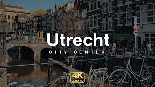 Utrecht Netherlands 🇳🇱  Walking Tour 4K UHD [upl. by Lauretta]