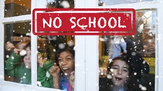 Snow Day Video  4th Grade Sings  No School Tomorrow [upl. by Serra]