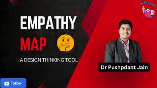 Empathy Map  Design Thinking Tool  empathy design designthinking designthinkingapproach ui [upl. by Eunice]