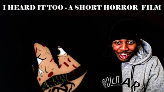 I Heard It Too  A Horror Short Animation by Axeman Cartoons REACTION [upl. by Esinal213]