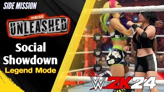 Hit Tegan Nox with Three Finisher To Get Followers MyRise Unleashed Legend Difficulty WWE 2K24 [upl. by Frazer261]