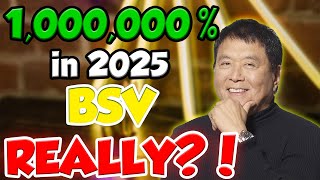 BSV IN 2025 WILL MAKE YOU RICH  BITCOIN SV INSANE PRICE PREDICTIONS amp NEWS [upl. by Iy140]