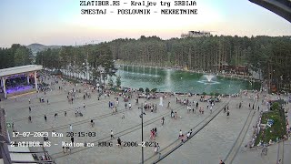 ZlatiborRS Live Stream kamera 2023  Kraljev trg jezero Zlatibor [upl. by Suiradal]