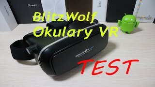 BlitzWolf VR test okularów wirtualnej rzeczywistości z Banggoodcom [upl. by Hecklau]