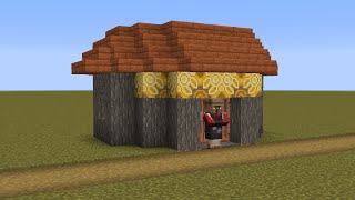 How to build a Minecraft Village Mason 114 savanna [upl. by Gilges333]