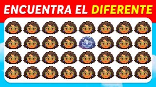 Encuentra el Emoji Diferente de Disney  Emoji Quiz [upl. by Kreiker937]