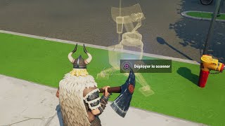 quotDÉPLOYER DES SCANNERS PRÈS DE RETAIL ROWquot FORTNITE [upl. by Fransisco]