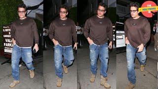 JOHN MAYER HEADS HOME AFTER DINING AT GIORGIO BALDI IN SANTA MONICA [upl. by Eniagrom]