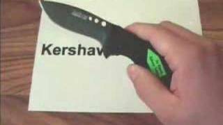 Kershaw Boa Knife 1580  Demonstration [upl. by Domph]