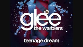 OFFICIAL Glee  Teenage Dream  The Warblers Karaoke Version [upl. by Nairb]