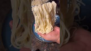 Flying Noodles 😮 Easy version foodshorts ytshortsindia trendingshorts viralfood noodles [upl. by Atikkin699]