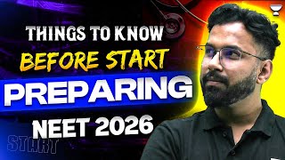 Things to Know Before Start Preparing for NEET 2026  NEET Preparation Strategy  Anupam Upadhyay [upl. by Natalia]