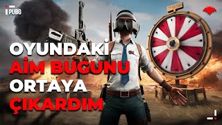 OYUNDAKİ AİM BUGUNU ORTAYA ÇIKARDIM PUBG [upl. by Airet]