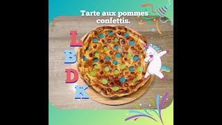 Bulle de bonheur TARTE AUX POMMES CONFETTIS🎉🍏🍎🎊 [upl. by Eintruoc818]