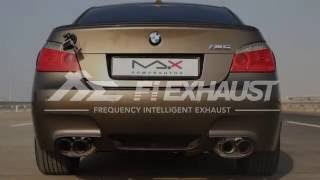 BMW E60 M5 V10 X Fi Exhaust Stunning Sound feast [upl. by Eelytsirk996]