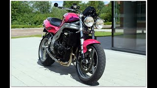 2001 TRIUMPH SPEED TRIPLE 955i IN TO DIE FOR FACTORY quotNUCLEAR REDquot WITH JUST 9978 MILESLOVE IT [upl. by Sher]