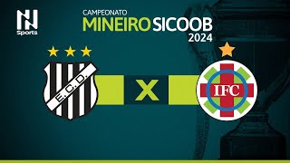 AO VIVO DEMOCRATA GV X IPATINGA  REPESCAGEM  CAMPEONATO MINEIRO 2024  NSPORTS [upl. by Corbie]