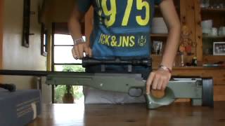 Airsoft  Présentation du Sniper L96 Well MB01 Français [upl. by Skvorak742]