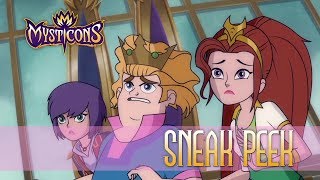 MYSTICONS SNEAK PEEK  Episode 30  Saturdays  800AM on Nicktoons [upl. by Etnud488]