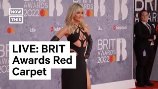 BRIT Awards Red Carpet 2022  LIVE [upl. by Pernell]