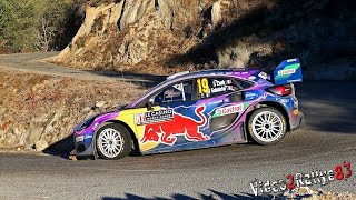 Sébastien Loeb  Ford Puma Rally1 Hybrid  Rallye Monte Carlo 2022 [upl. by Yortal]