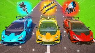 THE RANDOM LAMBORGHINI Challenge in Fortnite [upl. by Ellette]