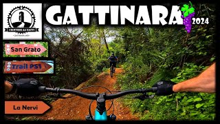 GATTINARA 2024  MTB fra i vigneti [upl. by Reisch]