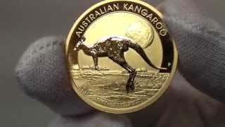 2015 Australian Kangaroo gold bullion coins released by The Perth Mint [upl. by Lemart745]