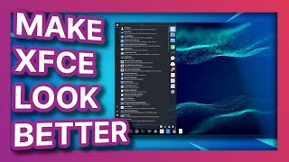 Think XFCE looks bad Think again  XFCE Customization [upl. by Cavan]