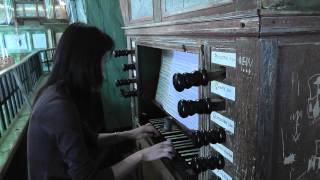 Organ in Morlanda church Sweden 4 [upl. by Nitsuga996]