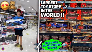 LARGEST TOY STORE IN THE WORLD  RC PLANES RC CARS  🔥🔥 [upl. by Aramoy882]