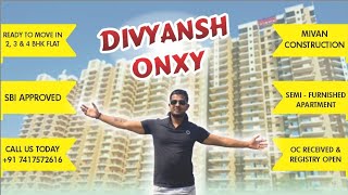 Divyansh OnyxRTM Project4BHK 2330sqft Mivaan Construction Call Us 7417572616 amp 9837578101 [upl. by Dyl]