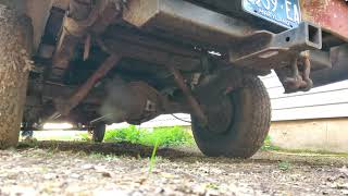 1969 Dodge D200 318 Summit 6901 cam Short idle and rev [upl. by Ecnarrot420]