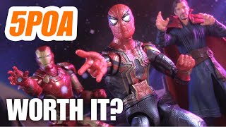 WHERES WALDOES Hasbro Marvel Legends Marvel Studios Iron Spider SpiderMan Action Figure Review [upl. by Farica]