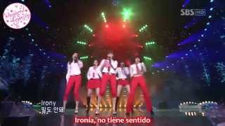 SUB ESP Wonder Girls  Irony [upl. by Repsaj]