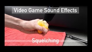 Video Game Sound Effects  Squelching [upl. by Eiramalegna]