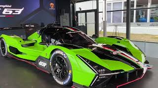 Lamborghini Hypercar SC63 debutto mondiale La racconta il designer Mitja Borkert [upl. by Tiphany]