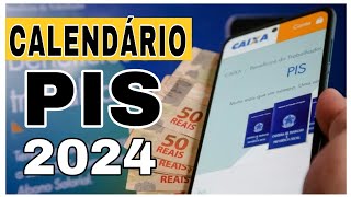 PIS 2024 CALENDÁRIO OFICIAL VEJA AS DATAS DE PAGAMENTOS [upl. by Timmi]