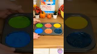 Lets make edible paint drawing painting diy parenting draw [upl. by Orlando32]