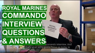 ROYAL MARINES Interview Questions and Answers [upl. by Akelam]