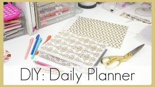 DIY How I Made My Daily Planner  erisaxo [upl. by Sirred473]