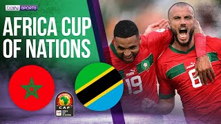 Morocco vs Tanzania  AFCON 2023 HIGHLIGHTS  01172024  beIN SPORTS USA [upl. by Alexandros]