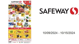 Safeway Weekly Ad US  10092024  10152024 [upl. by Thekla280]