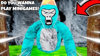 I Pretended To Be A Minigames KID In GORILLA TAG [upl. by Ellennaj360]