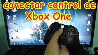 Como conectar tu control de Xbox One en PC  Windows 7810  2020 [upl. by Crotty]