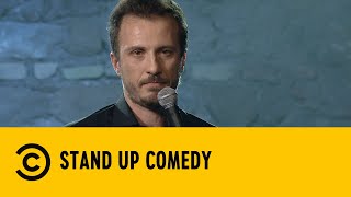 Stand Up Comedy Rivoluzione e cover band  Giorgio Montanini  Comedy Central [upl. by Terzas]