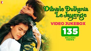 Dilwale Dulhania Le Jayenge Video Jukebox  Full Song  JatinLalit  Shah Rukh Khan  Kajol  DDLJ [upl. by Mota]