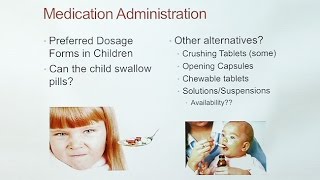 Medications in Kids [upl. by Gnilyam]