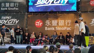 20181201Taipei Bboy City 4 on 4 Battle 力喆Lucas amp Tsukki amp Raptor 16強 [upl. by Aliber]